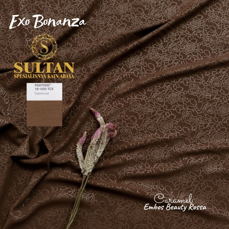 50CM EMBOS BEAUTY ROSSA EXO BONANZA CARAMEL KAIN SULTAN