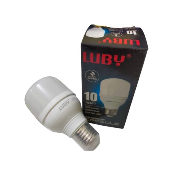 Bohlam Capsule Luby 10 Wat LED Lampu Cahaya Putih