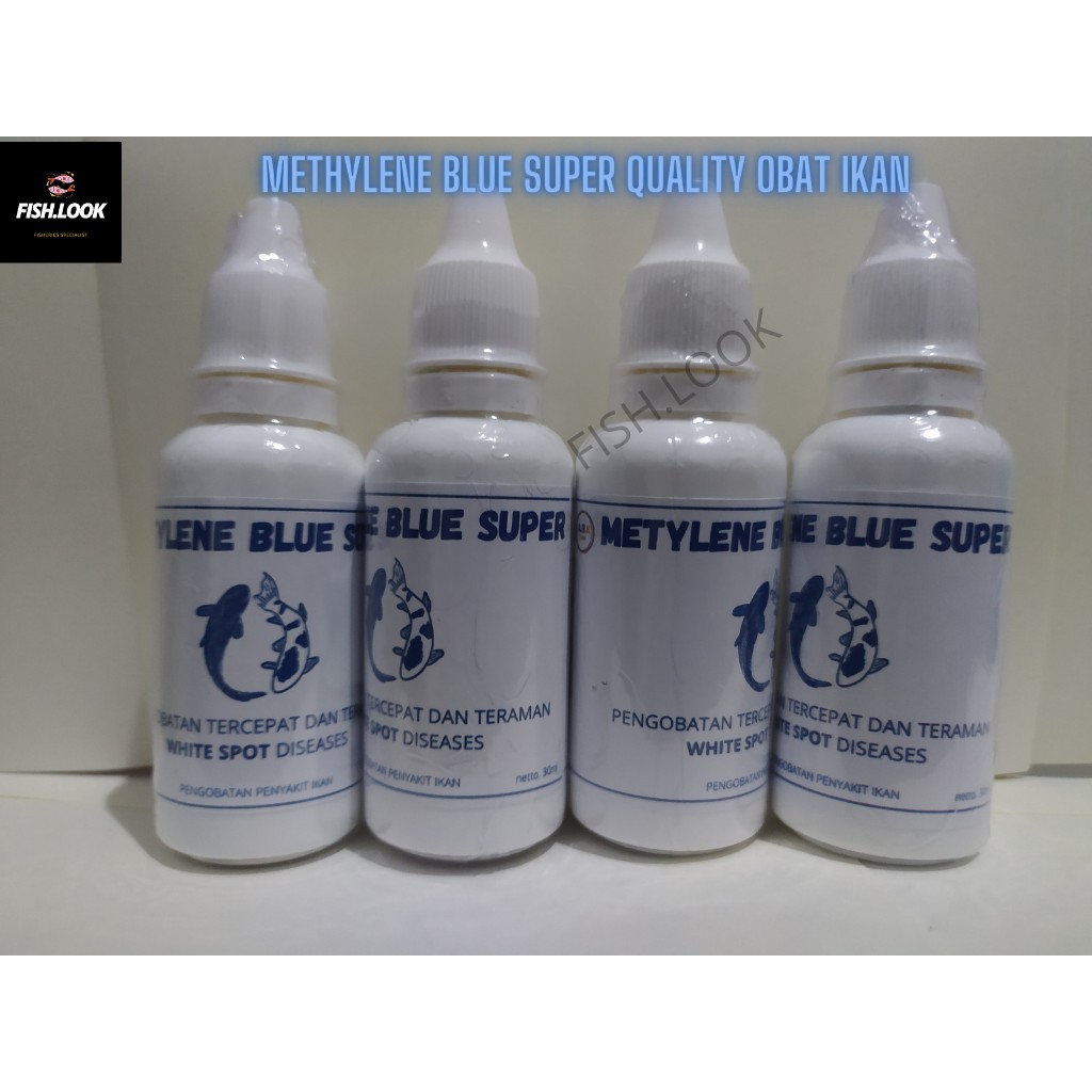 Obat Biru Ikan Anti White Spot - Jamur Methylene Blue blitz icht SUPER QUALITY Ikan