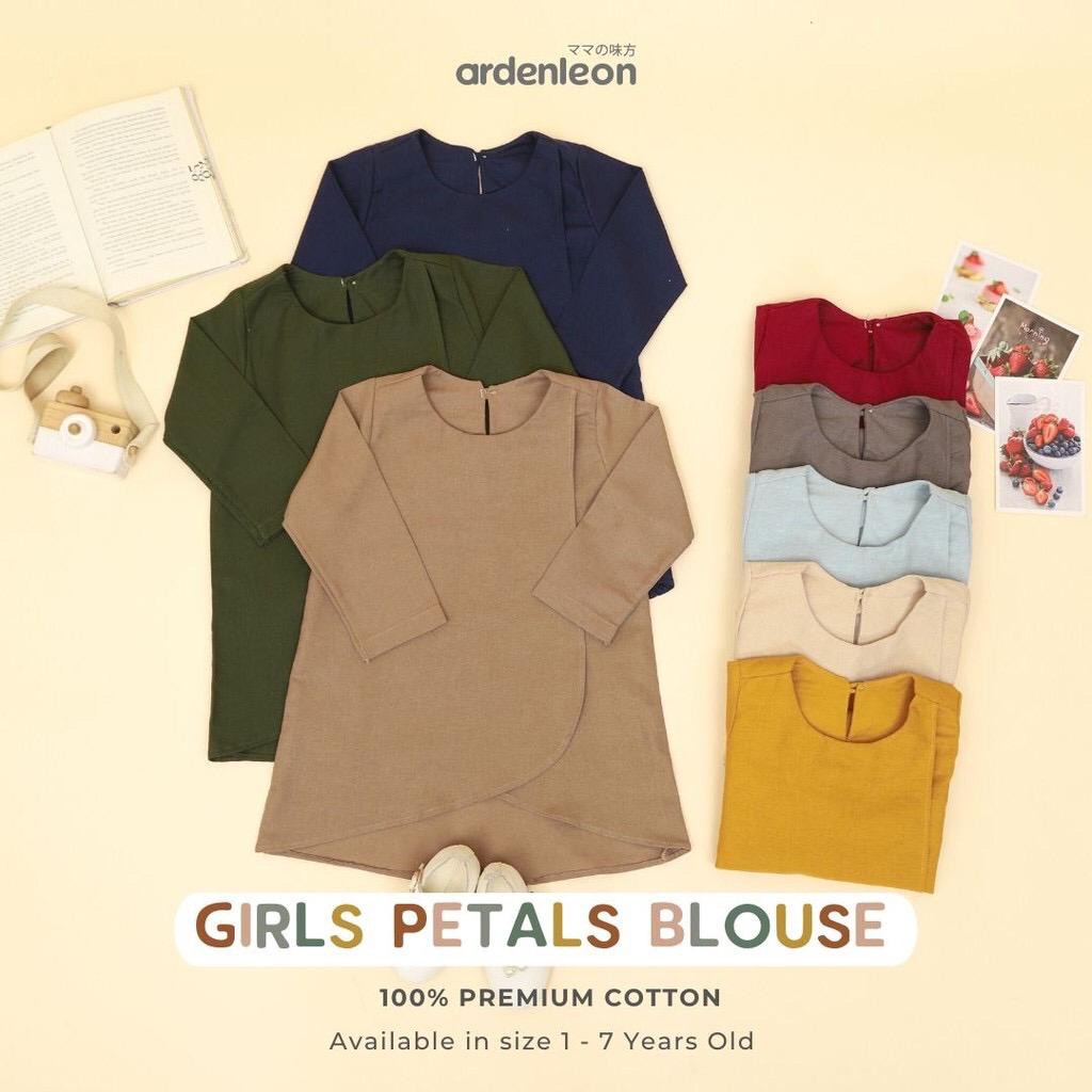 Ardenleon Girls Petals Blouse