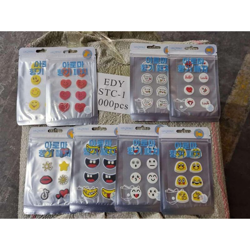 STIKER MASKER KOREA. VIRAL Aroma Masker Patch