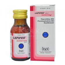 Lapifed Expektoran sirup 60ml/Lapifed DM sirup 100ml