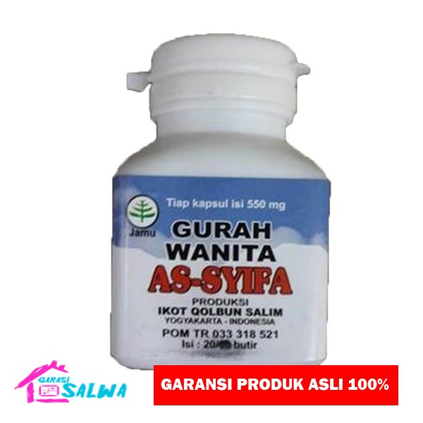 Kapsul Herbal Gurah Kesehatan Wanita Assyifa Original