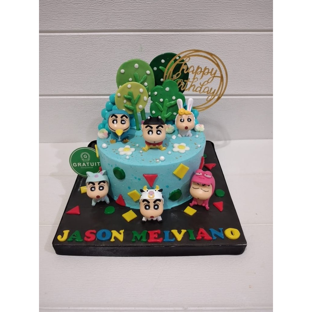 

cake sinchan / kue ulang tahun uk 15cm