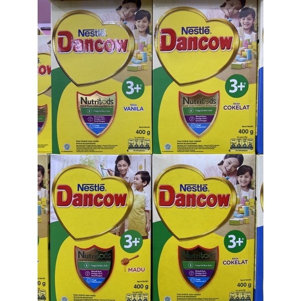 

Dancow 3+ 400gr Vanila / Madu / Coklat