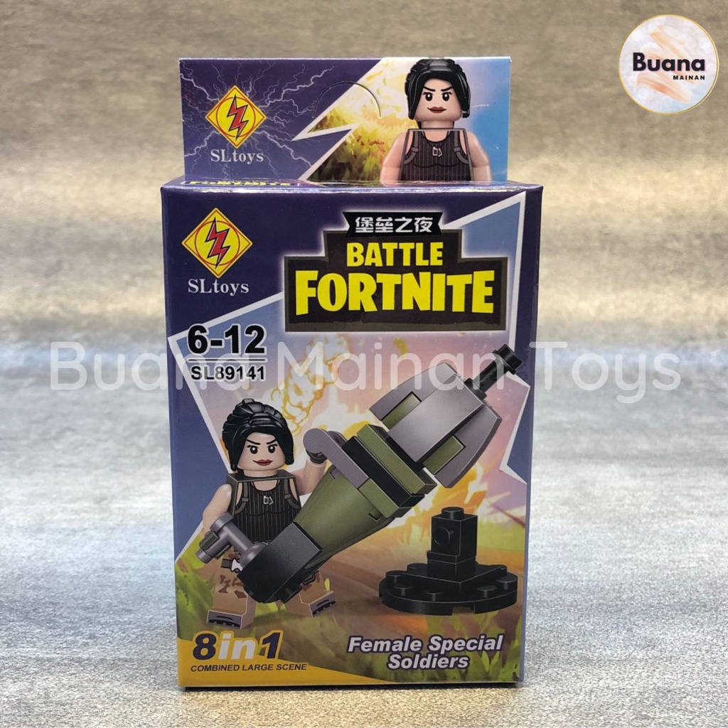 BATTLE FORTNITE KARAKTER BRICKS SL TOYS MAINAN ANAK MINI FIGURE