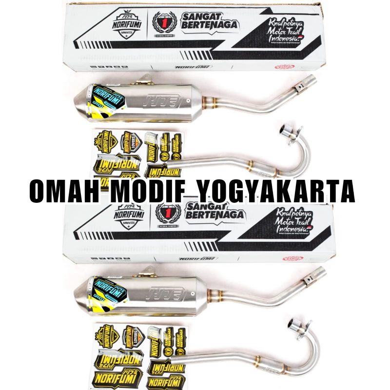 Knalpot Norifumi GRIDZ CRF 150 L KLX 150 BF DTracker WR 155 R Original Grid Z Bigfoot DT CRF 150L WR-1