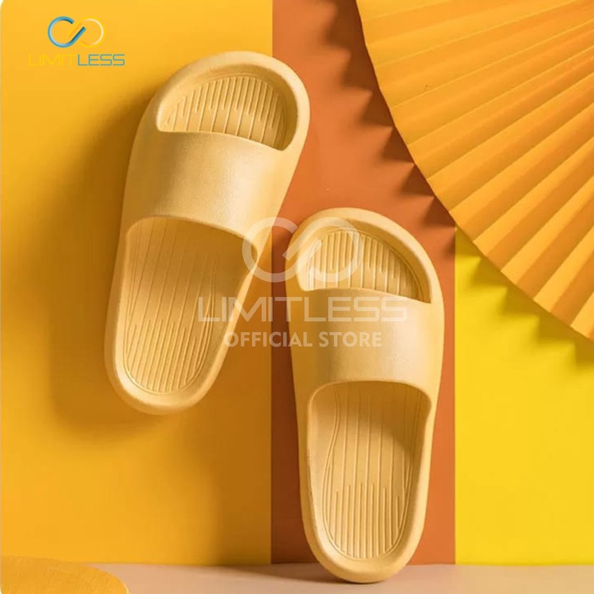 Sandal Wanita Limitless Sandal Cewek Korea Sendal Selop Wanita Karet Polos Sendal Karet Empuk Ringan