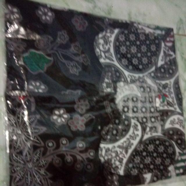 Atasan Batik Tunik Zipper Depan M L Xl Xxl Dolby Dolbi Dobby Doby Atasan Batik Wanita Sogan Srg30812