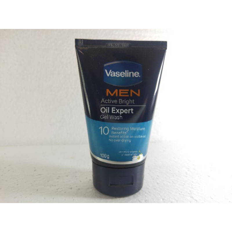 Vaseline MEN Oil Expert Gel Wash 100g