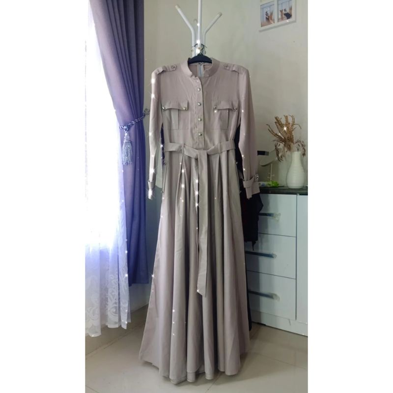 PRELOVED  NORMA HAURI WOMEN DRESS CASUAL DRESS MURAH DRESS MUSLIMAH