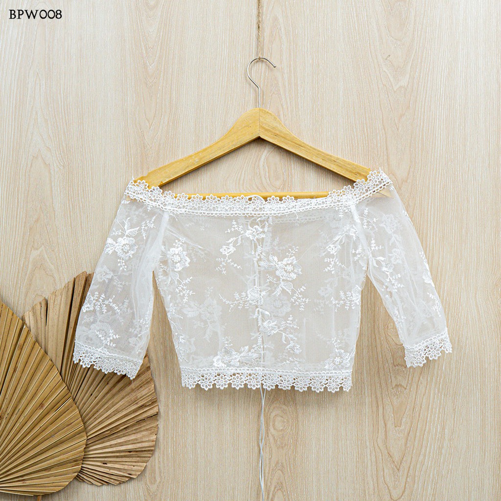 [TOKO TERPERCAYA] CARDIGAN WEDDING BOLERO PENGANTIN PERNIKAHAN BROKAT BPW008