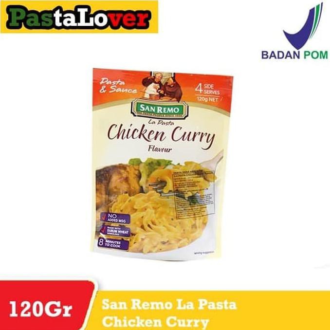 

Terlaris# San Remo La Pasta Chicken Curry 120 Gr