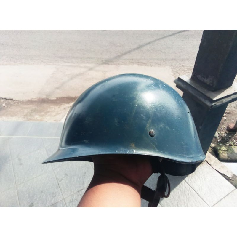 HELM CETOK TENTARA JADUL COCOK UNTUK NAIK VESPA,ASTREA DAN KELUARGA HONDA