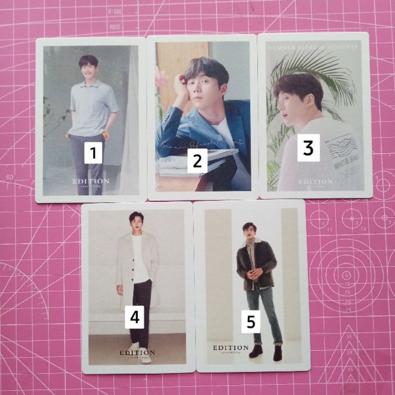 PHOTOCARD OFFICIAL KIM SEON HO EDITION SENSIBILITY
