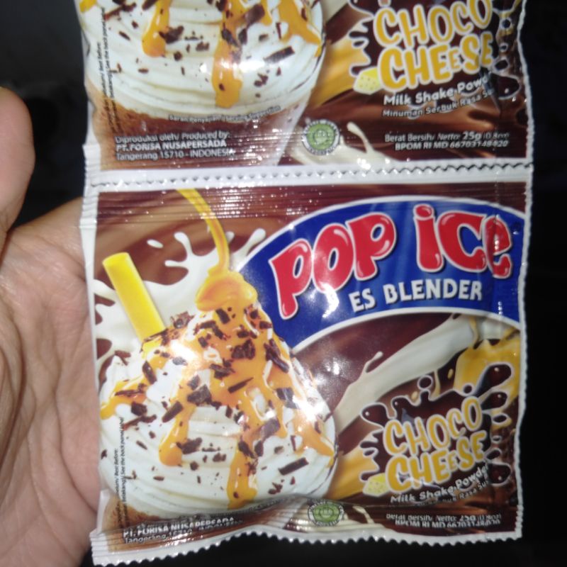 

POP ICE RASA CHOCO CHEESE