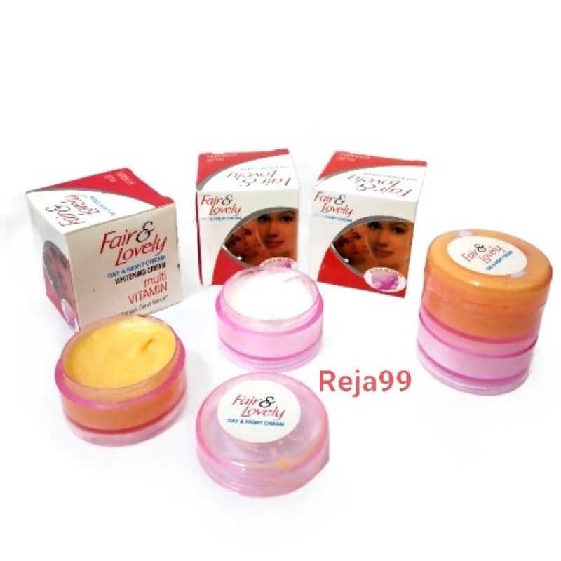 CREAM FAIR&LOVELY Siang Malam per 3pcs / CREAM FAIR&LOVELY SUSUN SIANG MALAM