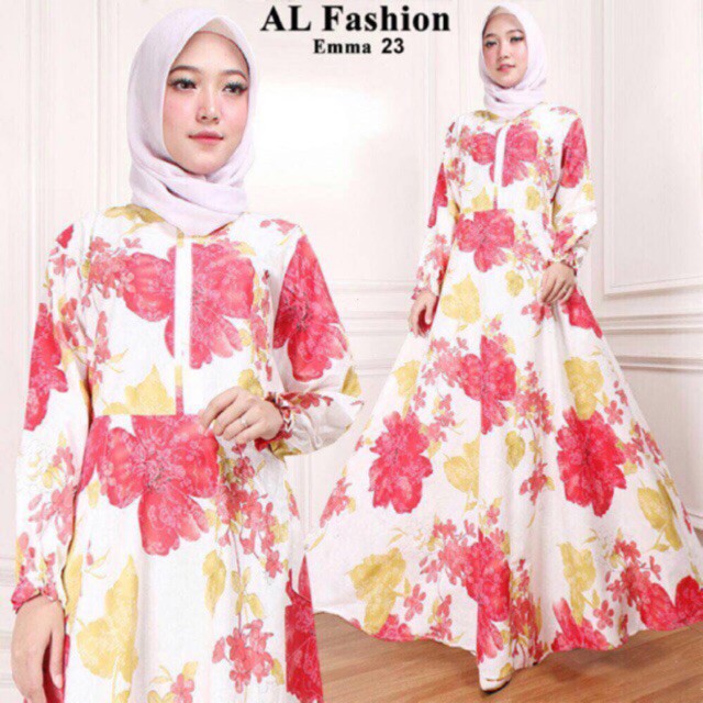 AB Agen Baju Official Shop - maxi emma LD 100