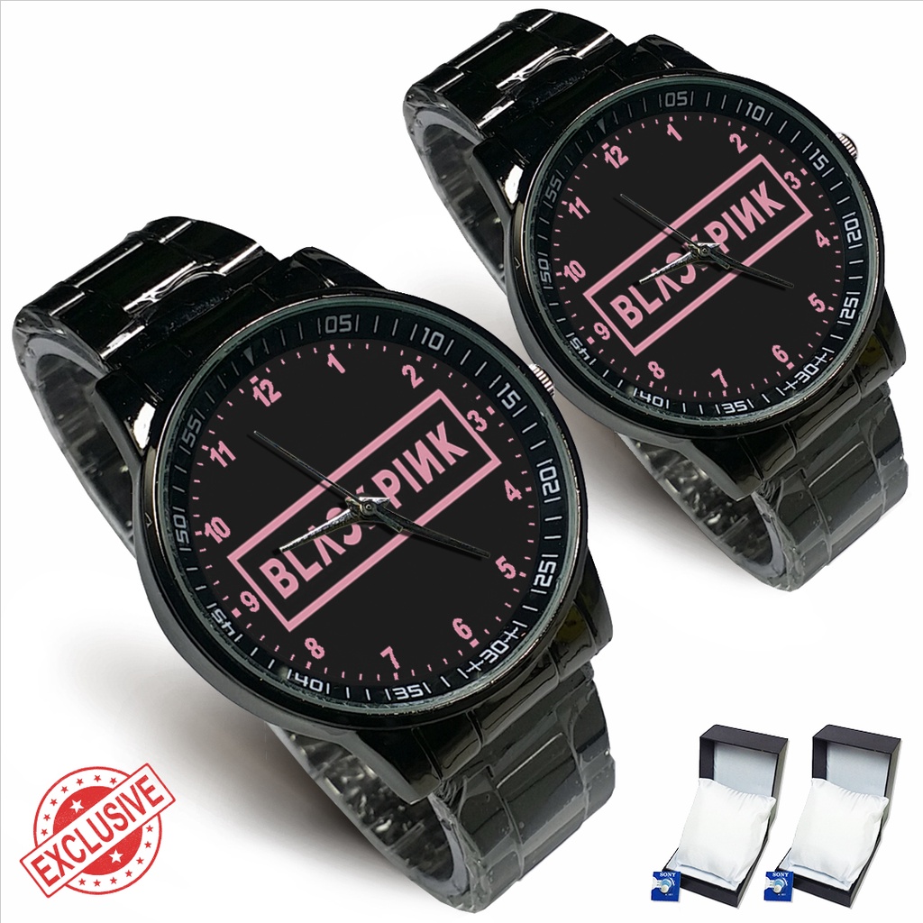 Jam Tangan Rantai Couple BLACKPINK (Limited Edition)