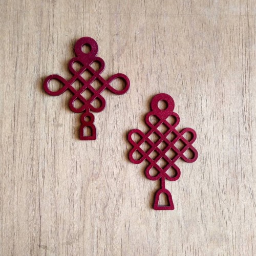 

CNY Tag (Tassel) - Gold Metallic, Tassel Tinggi