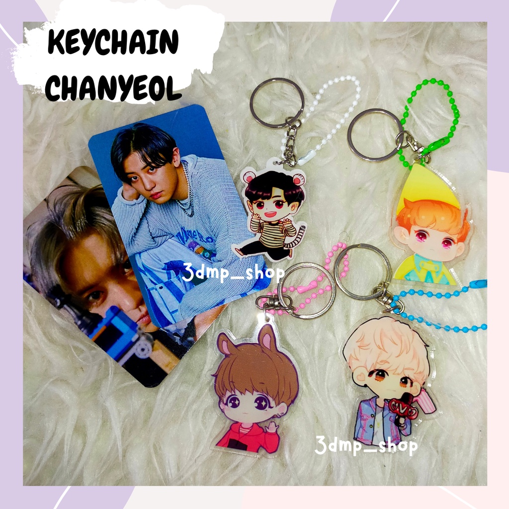 Gantungan Kunci Keychain Exo Chanyeol