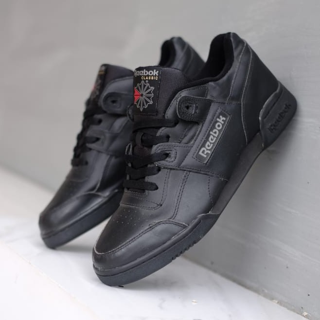 Sepatu Original REEBOK classic full black