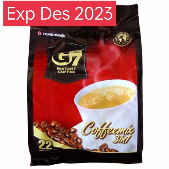 

Kopi Vietnam G7 Trung Nguyen 3in1 isi 22 sachet