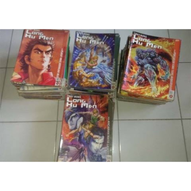 Paket Buku Komik Long Hu Men Vol 1-175 Lengkap Fullset Fulset Set Tamat Tony Wong