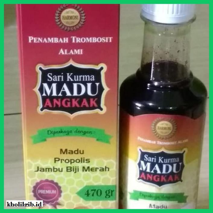

lanoisidartdrink- sari kurma madu angkak plus propolis jambu biji asli / original 470 gr -asliii-