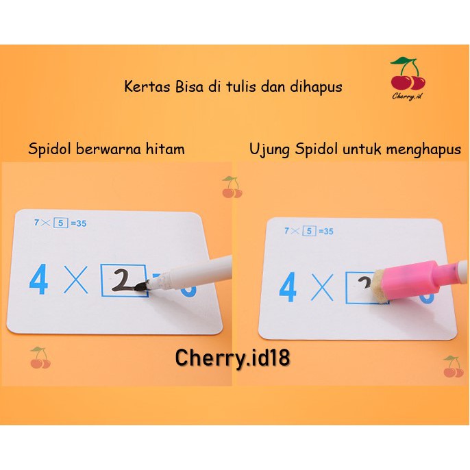 Cherry COD Mainan Matematika Anak / Mainan Edukasi Anak / Mainan Belajar Menghitung PB26