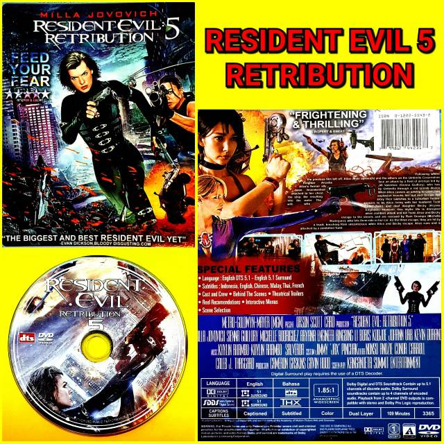 KASET RESIDENT EVIL 5 RETRIBUTION