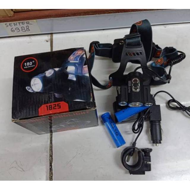 Headlamp senter kepala camping gunung Outdoor