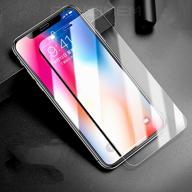 IPHONE 9h High Quality Tempered Glass Cocok Untuk Iphone11 1213 14 Pro Max Plus Mini Xr X Xs Max 6 6s 7 8 Plus Pelindung Layar