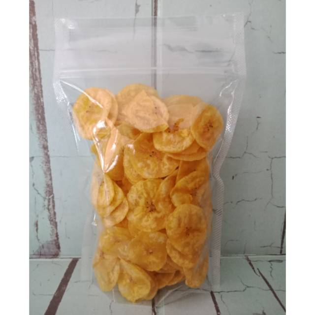 

Keripik Pisang Manis Empuk Tipis / Banana Chips