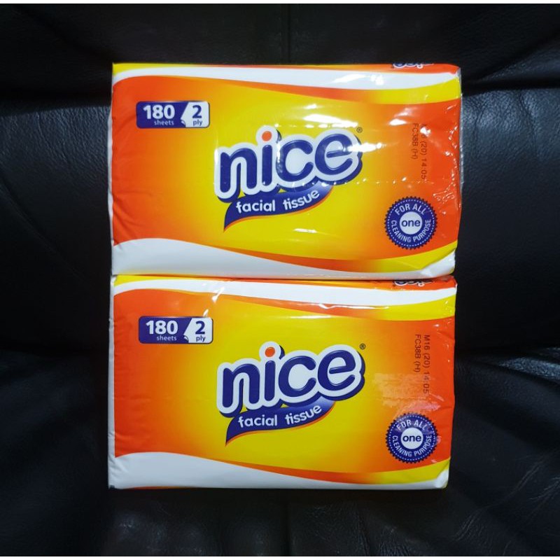 TISSUE NICE 180 FACIAL TISU NICE 2 PLY