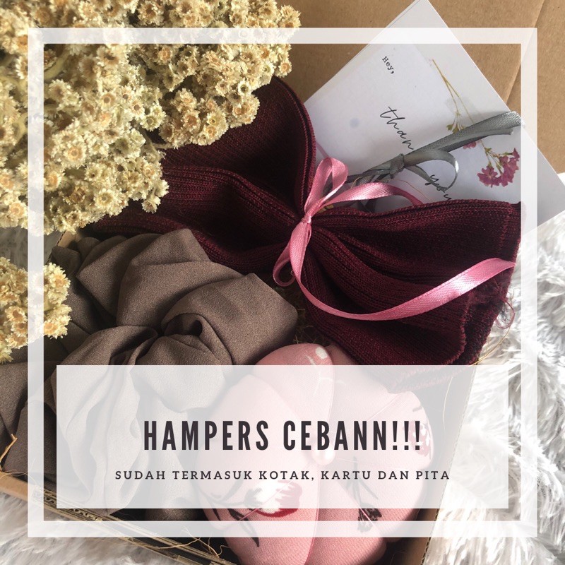 

HAMPERS CEBAN HIJAB GIFT BOX CEWEK PACAR ANNIVERSARY WEDDING GRADUATION BIRTHDAY ULTAH SAHABAT
