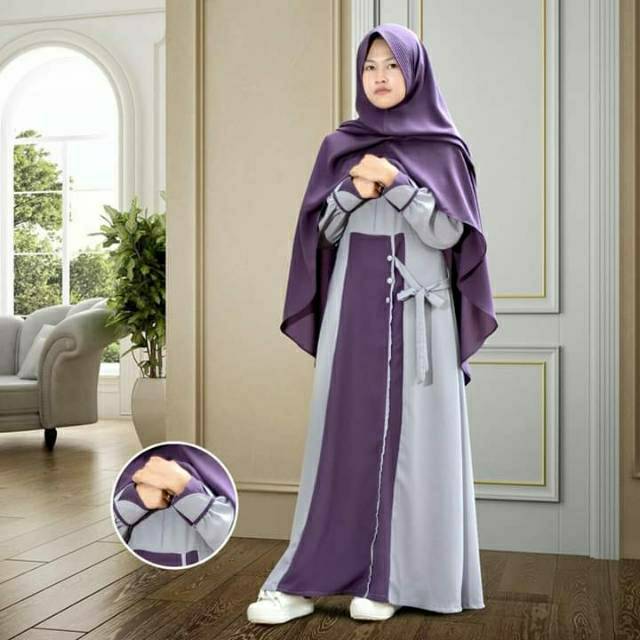 Gamis Zihana Set on booking