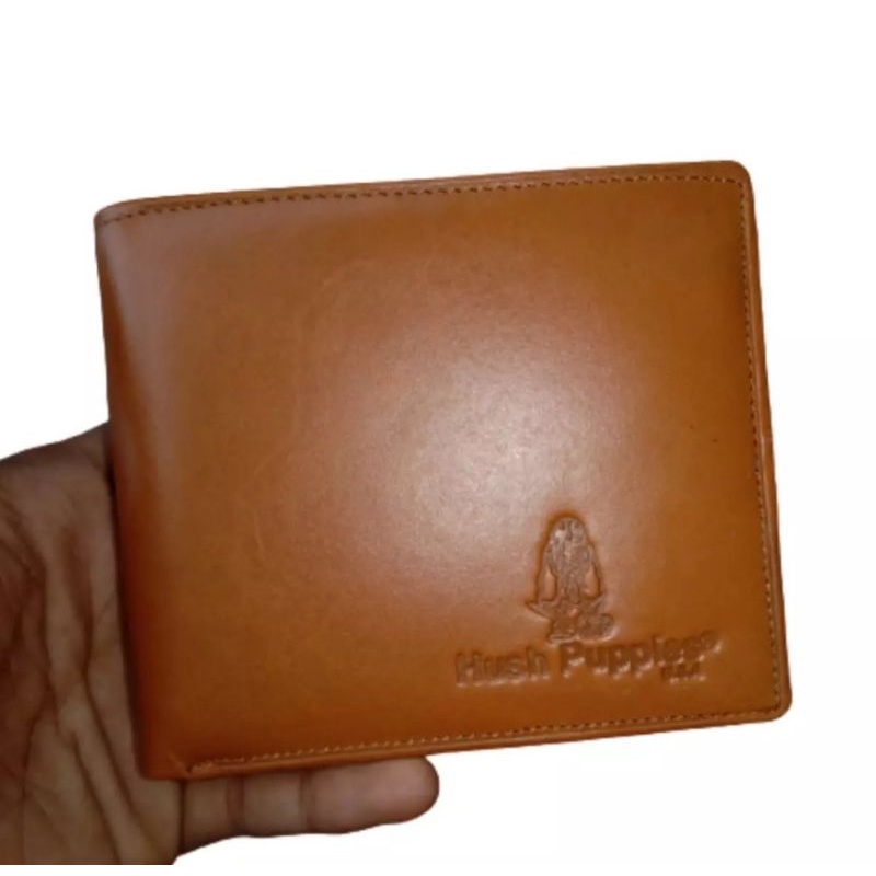 DOMPET PRIA KULIT ASLI HUSH PUPPIES KULIT SUPER HALUS