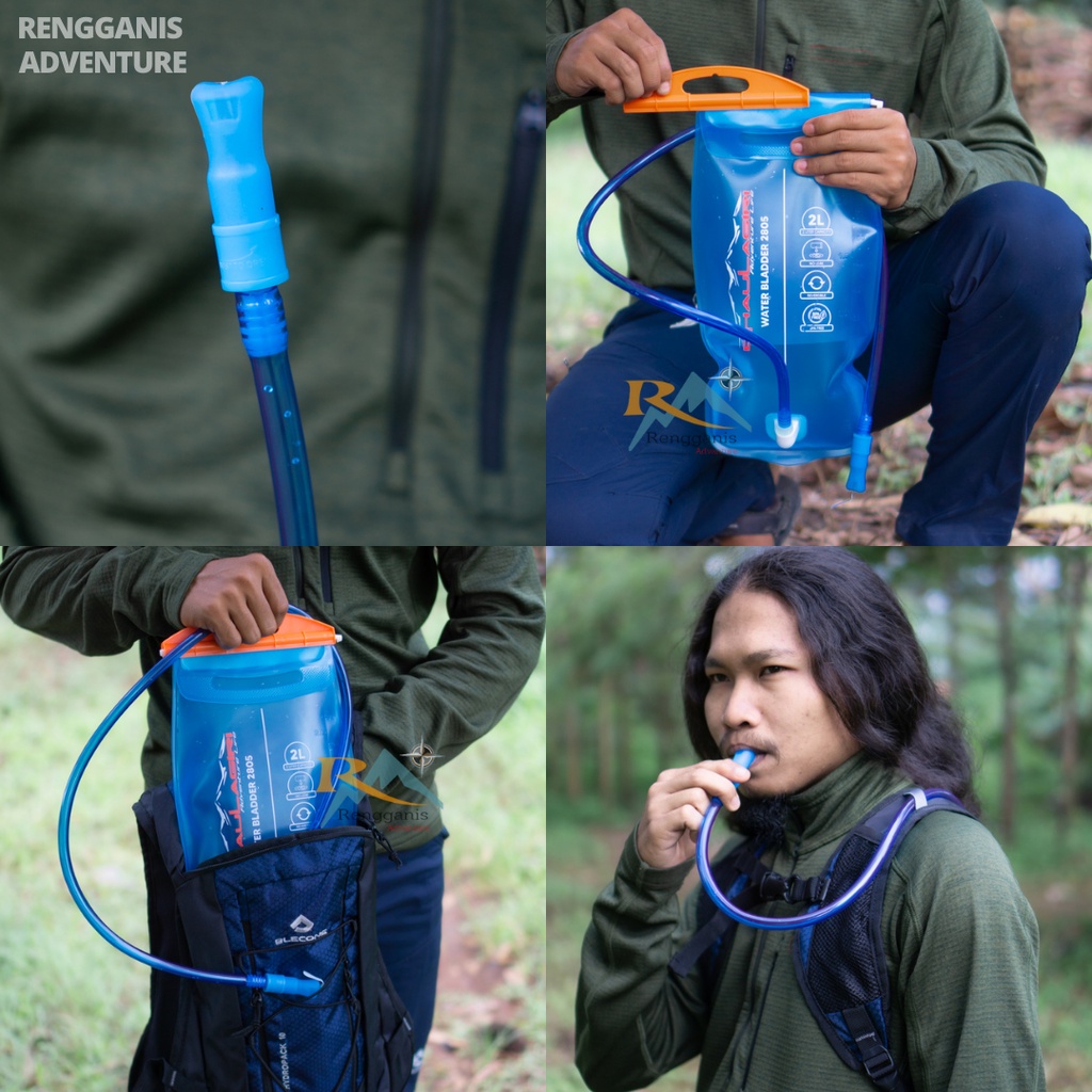 Water Bladder DHAULAGIRI 2805 2 LITER Kantung AIr Minum Ultraligt Waterbladder DH 2806 Bersepeda Hiking