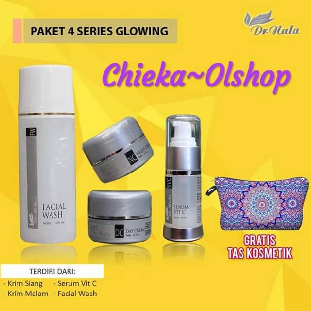 Cream Dr Nala Paket 4 Series Glowing