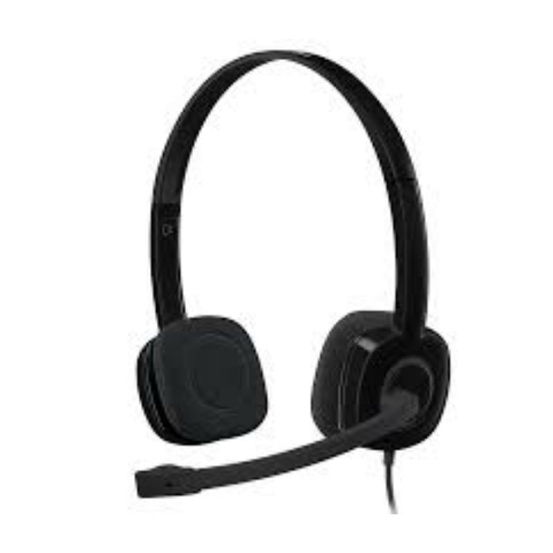 Logitech H151 Stereo Headset dengan Microphone Voice Cancellation