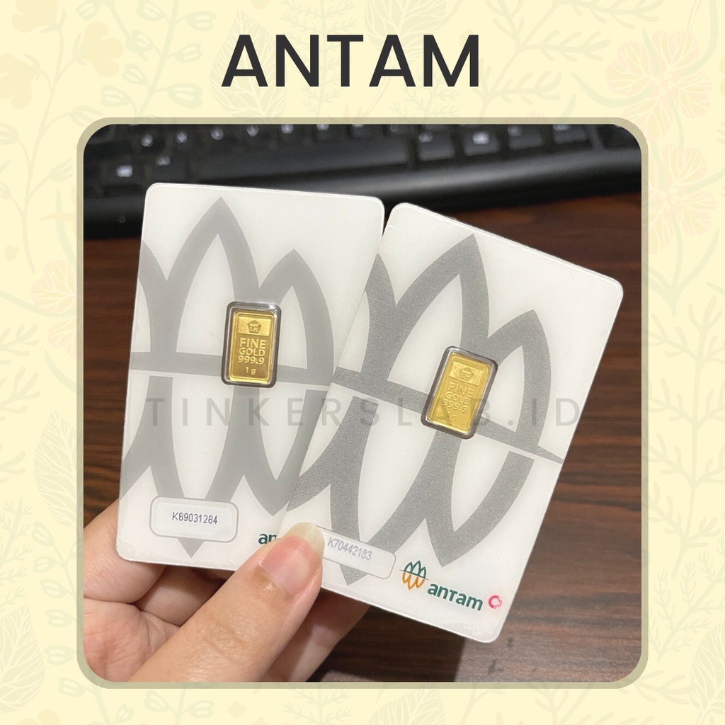 ANTAM / Mini Gold / UBS 0.5 GR 1GR (hanya ANTAM)