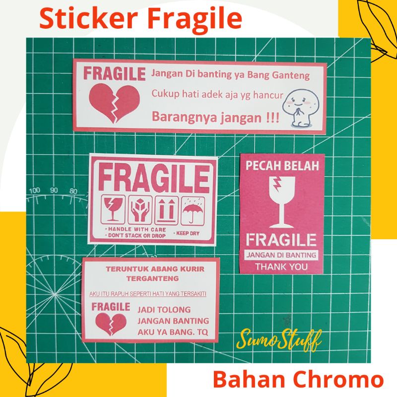

Maribelanjakak Stiker Fragile
