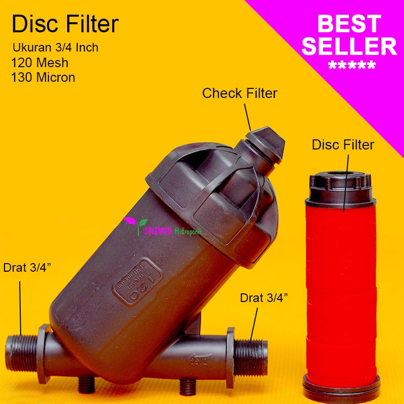 Disc Filter 3/4"