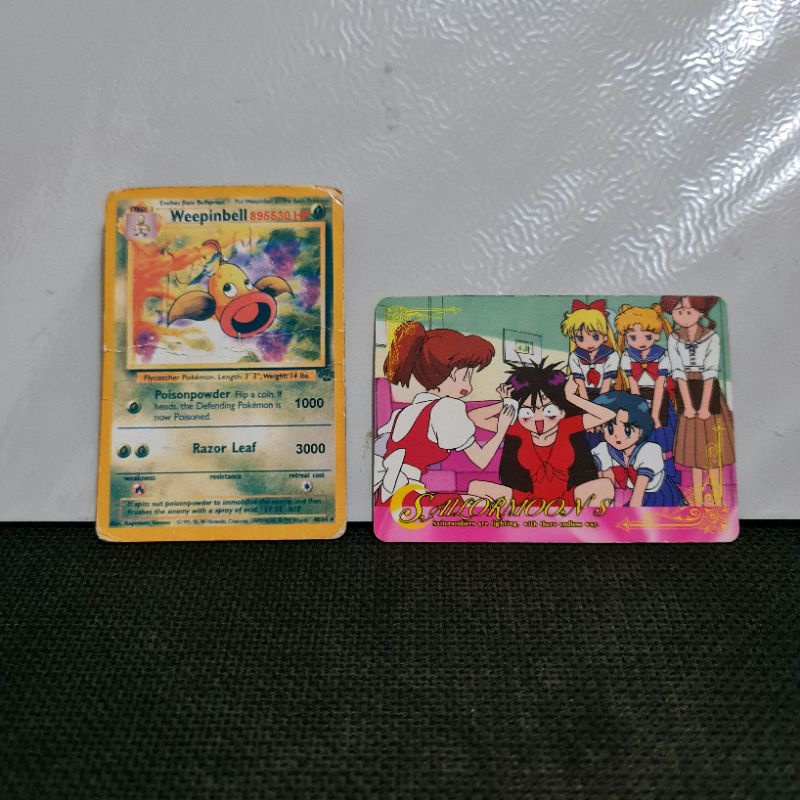Kartu Pokemon Sailor Moon Jadul Koleksi 1 Set