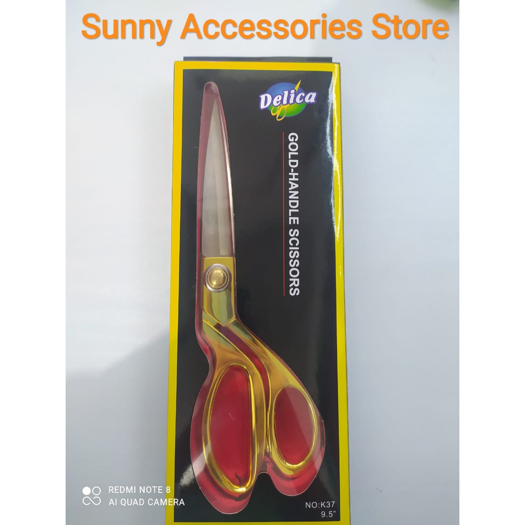 

Gunting Kain Delica K37 Gold *Premium Product*