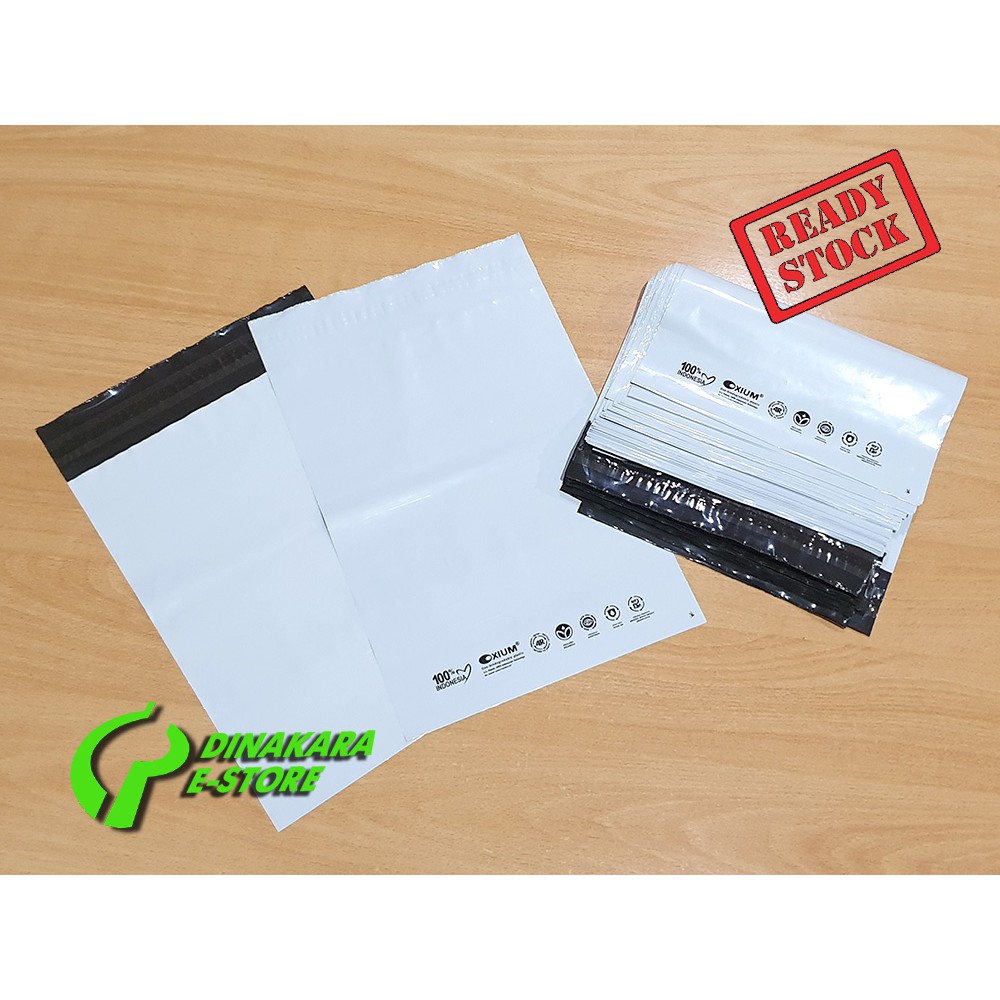 

Polymailer ramah lingkungan 17x30 - Putih premium (isi +/- 100 pcs)
