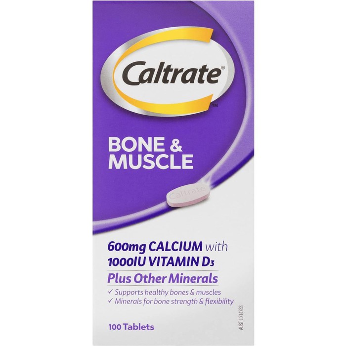 Caltrate Bone amp Muscle Health Plus Minerals 40CalciumVit D41100 tabs