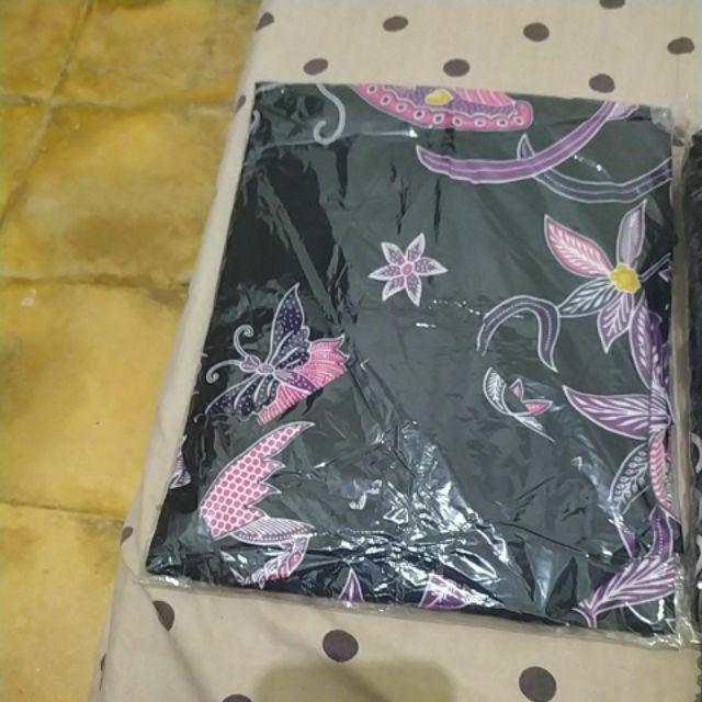 Batik Dolby Dolbi Dobby Doby Tenun Sutra Tulis Katun Atbm Baron Atasan Batik Wanita Sogan Srg308