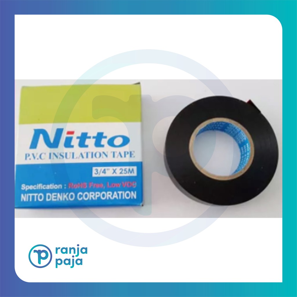 

Isolasi Solatif Solatip Lakban Nitto - Isolasi listrik Nitto
